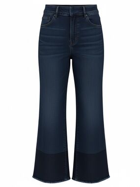 Spanx Flare Jeans with Released Hem and Frayed Edge NWOT